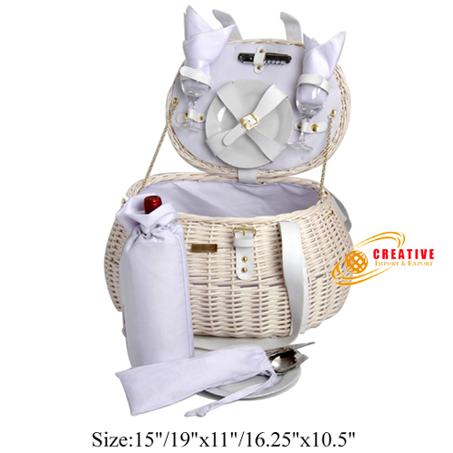 Willow Picnic Basket 2 persons
